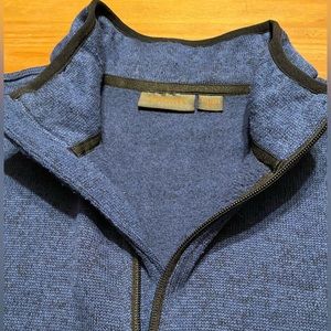 Northwest Quarter Zip Sweater 3X Blue